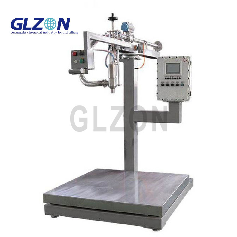 1000L Automatic Swing Arm IBC Chemical Liquid Filling Machine IBC Tote Filling Machine