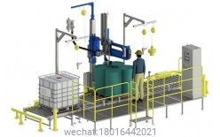 210L,220L Steel Drum Filling Line for Lubricant,Liquid,Water,Beer,Juice,Oil