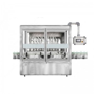 自動貼標(biāo)灌裝機(jī)設(shè)備生產(chǎn)廠家 20-10kg六頭自動稱重灌裝機(jī)