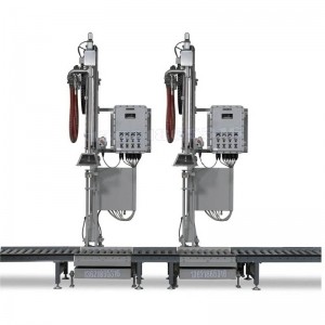 雜糧混合灌裝機(jī)-100L雙頭半自動(dòng)灌裝機(jī)