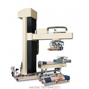 Palletizer Rice Feed Automatic Stacking Machine Carton Oil Drum Robot Palletizer Packaging