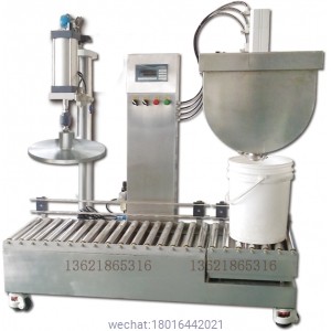 Paint filling machine