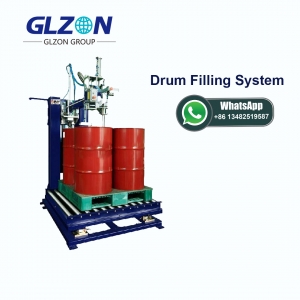 GLZON Automatic Drum Filling System: Spill-Free, Fast, and Precise Filling