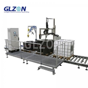 Explosion-Proof IBC Chemical Filling Machine for 200– 1000L Lubricants