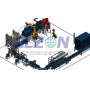 Fully Automatic Chemical Solvent Corrosion Prevention Metal Pail Weight Filler